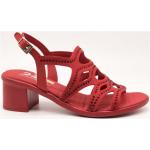 Dámske Sandále červenej farby vo veľkosti 40 na leto 