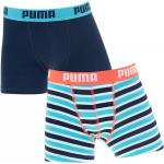 Chlapčenské Chlapčenské boxerky Puma svetlo modrej farby v športovom štýle do 8 rokov v zľave 