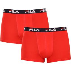2PACK pánske boxerky Fila červené (FU5142/2-118) XL