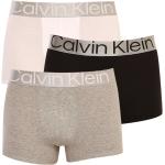 Pánske Designer Boxerky Calvin Klein čiernej farby v sexy štýle z bavlny v zľave 