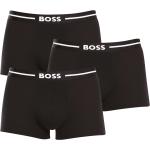 Pánske Designer Boxerky HUGO BOSS BOSS čiernej farby v sexy štýle z bavlny v zľave 