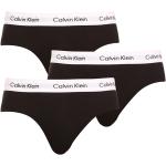 Pánske Designer Slipy Calvin Klein čiernej farby v sexy štýle z bavlny v zľave 