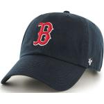 Pánske Čiapky so šiltom 47 Brand tmavo modrej farby z bavlny Onesize s motívom Boston Red Sox 