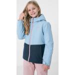 Dievčenské Detské lyžiarske bundy 4f modrej farby z polyesteru do 12 rokov v zľave 
