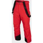Pánske Lyžiarske nohavice 4f červenej farby vo veľkosti XXL v zľave 