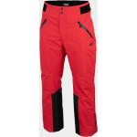 Pánske Lyžiarske nohavice 4f tmavo červenej farby vo veľkosti XXXL v zľave 