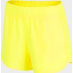 Dámske Šortky 4f žltej farby z polyesteru vo veľkosti XS rýchloschnúce 