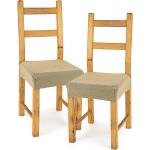 Návleky na stoličky 4Home béžovej farby z bavlny 2 ks balenie v zľave 