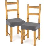 Návleky na stoličky 4Home sivej farby z bavlny 2 ks balenie v zľave 
