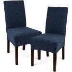 Návleky na stoličky 4Home modrej farby z bavlny 2 ks balenie v zľave 