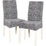 Návleky na stoličky 4Home sivej farby v modernom štýle z kameňa 2 ks balenie v zľave 