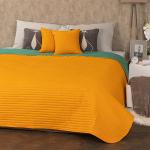 Prehozy na posteľ 4Home oranžovej farby z polyesteru 240x220 2 ks balenie v zľave 