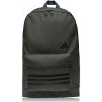 Školské batohy adidas sivej farby s pruhovaným vzorom v zľave 