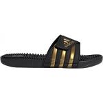 adidas adidas Adissage Sliders Womens Black/Gold 4 (36.7)