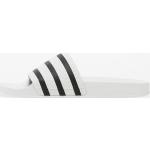 Pánske Plážové šľapky Adidas Originals bielej farby vo veľkosti XS v zľave na leto 