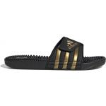 adidas Adissage Slider Sandals Black/Gold 6 (39.3)