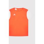 Detské dresy adidas estro oranžovej farby v športovom štýle zo syntetiky v zľave 