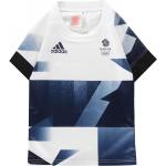adidas Great Britain Rugby Jersey Juniors Wht/Blue/Red 7-8 Years