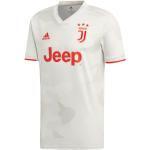 Pánske Tričká s krátkym rukávom adidas sivej farby s krátkymi rukávmi s motívom Juventus v zľave 