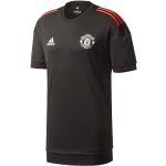 Pánske Tričká s krátkym rukávom adidas z polyesteru s krátkymi rukávmi s motívom Manchester United v zľave 
