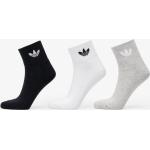 Pánske Ponožky adidas Originals sivej farby v zľave 