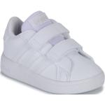 Detská Tenisová obuv adidas Court bielej farby zo syntetiky vo veľkosti 20 Zľava 
