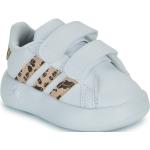 Dievčenská Tenisová obuv adidas Court bielej farby zo syntetiky vo veľkosti 27 