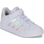 Detská Tenisová obuv adidas Court bielej farby zo syntetiky vo veľkosti 35 Zľava 