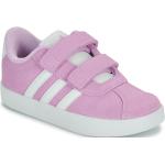 Detské Kožené tenisky adidas Court ružovej farby vo veľkosti 20 