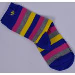 Detské ponožky Adidas Originals viacfarebné s pruhovaným vzorom v zľave 