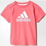 Detské tričká adidas Performance ružovej farby do 18 mesiacov 