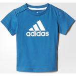 Detské tričká adidas Performance modrej farby do 12 mesiacov 