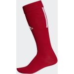 Futbalové ponožky adidas Performance červenej farby 44 s motívom Santos-fc 