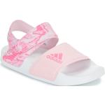 Detské Sandále adidas Adilette ružovej farby zo syntetiky vo veľkosti 35 na leto 