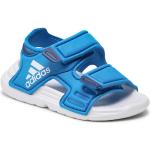 Detské Športové sandále adidas modrej farby vo veľkosti 19 na leto 