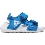 Detské Športové sandále adidas modrej farby vo veľkosti 25 na leto 