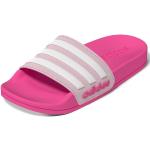 Detské Plážové šľapky adidas Adilette ružovej farby v športovom štýle zo syntetiky vo veľkosti 33 na leto 