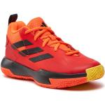 Detské Kotníkové tenisky adidas červenej farby v športovom štýle vo veľkosti 34 