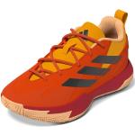 Detské Basketbalové tenisky adidas oranžovej farby v športovom štýle vo veľkosti 28 