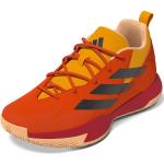 Detské Basketbalové tenisky adidas oranžovej farby v športovom štýle v zľave 