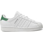 Dámske Kožené tenisky adidas Superstar bielej farby z kože vo veľkosti 36 v zľave 