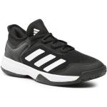 Detská Tenisová obuv adidas čiernej farby v športovom štýle vo veľkosti 33 