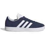 adidas VL Court Suede Womens Court Shoes Navy/White 7 (40.7)