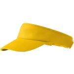 Pánske Visor Malfini žltej farby v športovom štýle z bavlny technológia Oeko-tex Onesize na leto udržateľná móda 