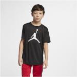 Air Jordan T Shirt Junior Boys Black 11-12 let