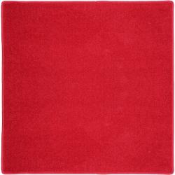 Betap koberce AKCIA: 150x150 cm Kusový koberec Eton červený 15 štvorec - 150x150 cm