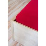 Plachty červenej farby z bavlny 160x200 