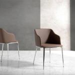 Jedálenské stoličky Ángel Cerdá v minimalistickom štýle v zľave 