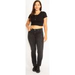 Dámske Skinny jeans hnedej farby z bavlny vo veľkosti XL v zľave 