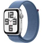 Nová kolekcia: Inteligentné hodinky Apple Watch modrej farby v športovom štýle Sledovanie polohy 